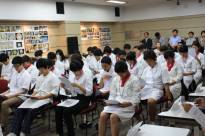 경산1대학 총장배 전국고등학생 요리경연대회 모습